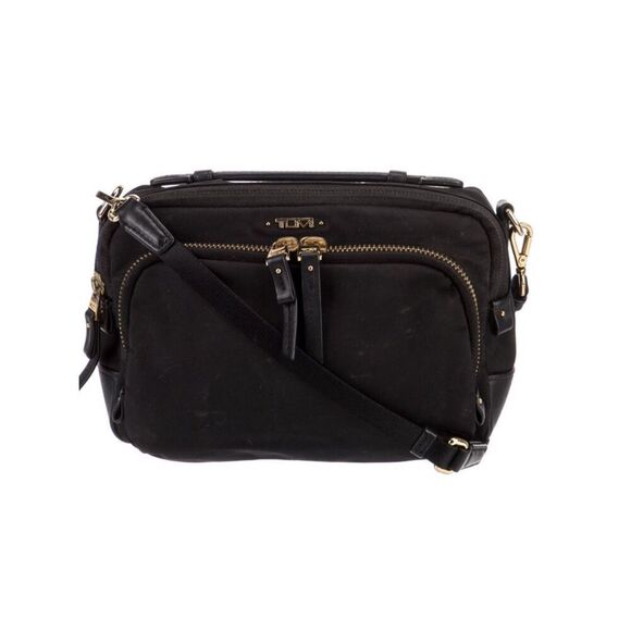 Tumi Handbags - TUMI Voyageur Teghan Crossbody in Black|Gold